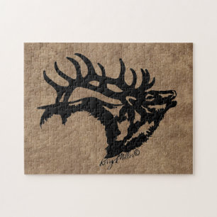Puzzle Bull Elk