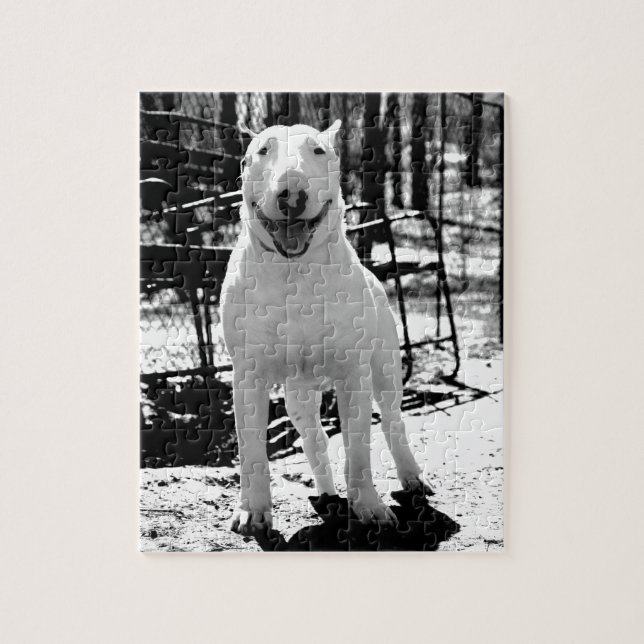 Puzzle Bull-terrier (Vertical)