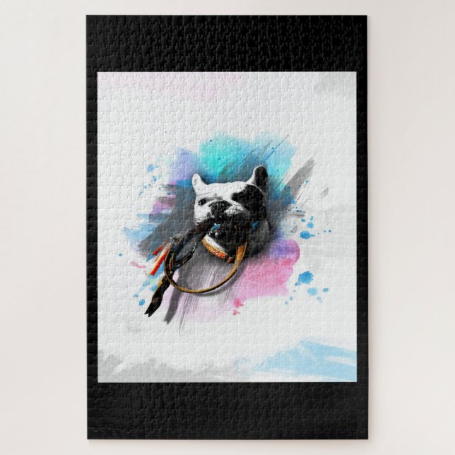 Puzzle Bulldog (Vertical)