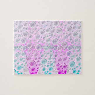Puzzle Bulles montantes (rose&bleu)