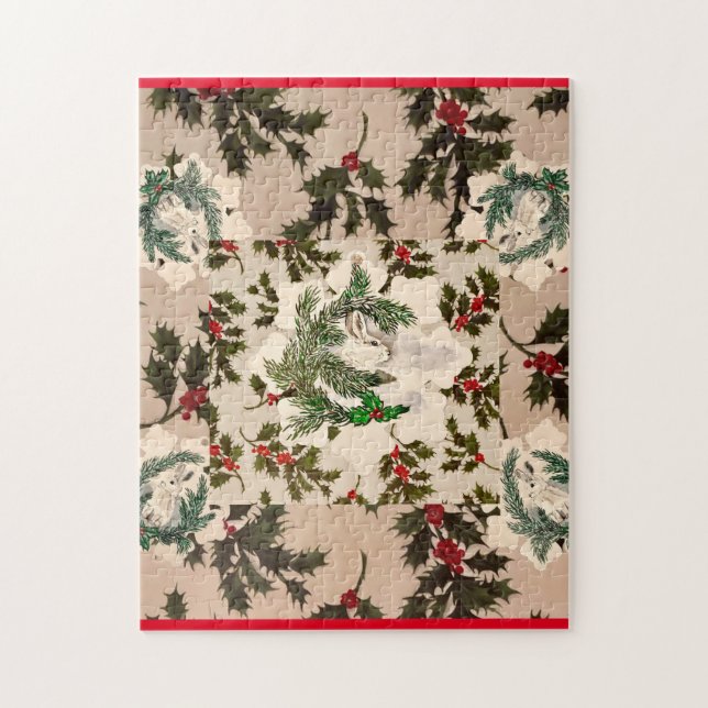 Puzzle Bunnies Victoriens De Neige (Vertical)
