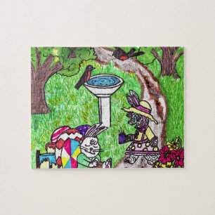PUZZLE BUNNY DE PÂQUES REPOS