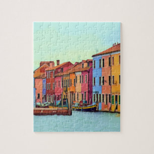 Puzzle BURANO - Lagon vénitien Venise - Burano