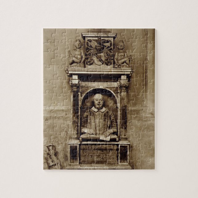 Puzzle Buste de William Shakespeare (1564-1616) et (Vertical)