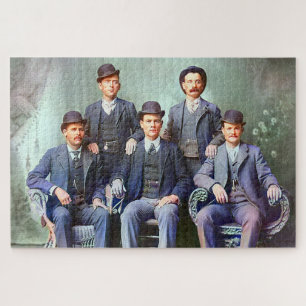 Puzzle Butch Cassidy & The Sundance Kid Gang Couleur Redu