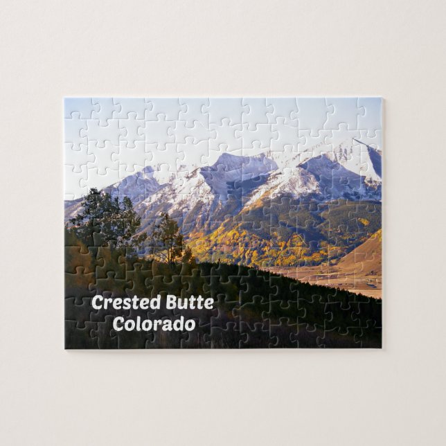 Puzzle Butte au pilon, Colorado (Horizontal)