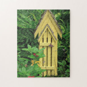 Puzzle Butterfly House in Nature