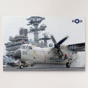 Puzzle C-2A GREYHOUND (20x30 pouces)