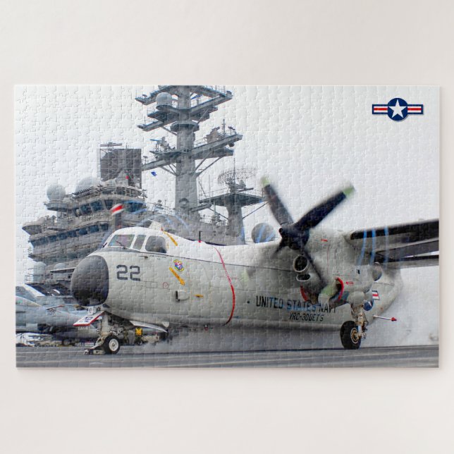 Puzzle C-2A GREYHOUND (20x30 pouces) (Horizontal)