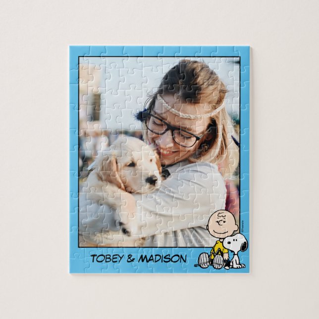 Puzzle cacahuètes | Charlie Brown & Snoopy Photo personna (Vertical)