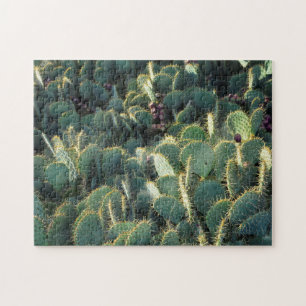 Puzzle Cactus verts