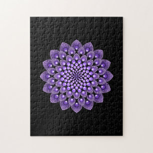 Puzzle Cadeau de Bohême indien tzigane rond de Mandala v