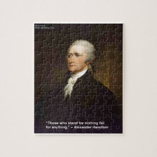 Puzzle Cadeau de citation de Hamilton Tombe Pour N'import