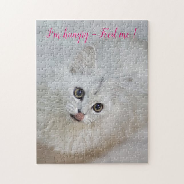 Puzzle Cadeau de conception de chat populaire (Vertical)