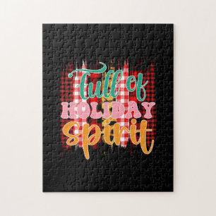 Puzzle Cadeau De Noël Plein D'Esprit De Vacances