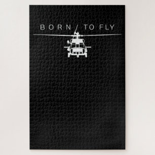 Puzzle Cadeau de pilote d'hélicoptère de l'aviation milit