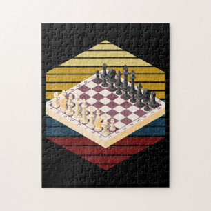 Puzzle Cadeau d'échecs  Je Vais Contre Toi Avec Les Échec