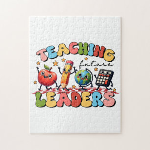 Puzzle Cadeau pour Enseignant Enseigner les futurs lead