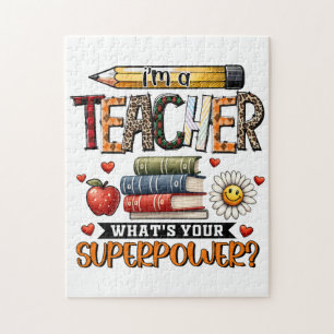 Puzzle Cadeau pour Enseignant Je Suis Un Enseignant