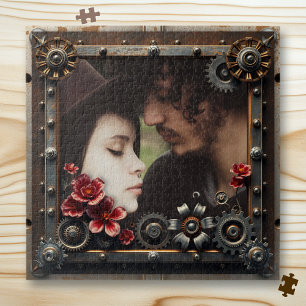 Puzzle Cadeau romantique personnalisé - Modèle de photos