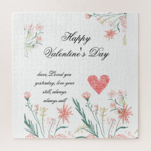 Puzzle Cadeau unique de Saint-Valentin