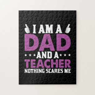 Puzzle Cadeaux papa   Je Suis Un Père Et Un Professeur