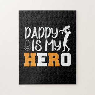 Puzzle Cadeaux papa   Papa Est Mon Héros