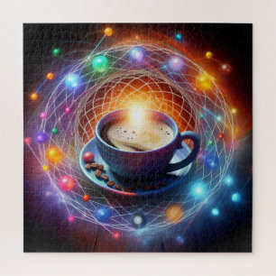 Puzzle Café et Cosmos : une synergie de l'énergie