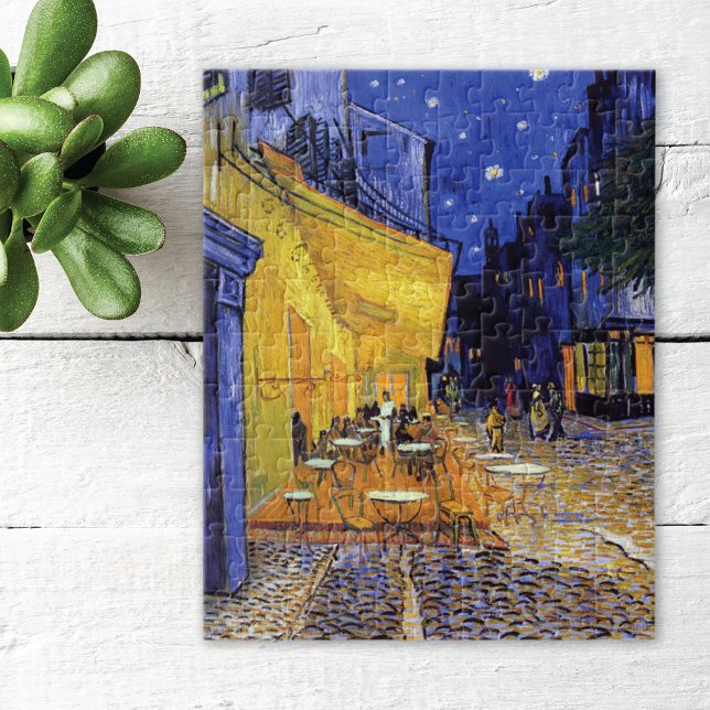 Puzzle Café Terrasse à Night Vincent van Gogh (Créateur téléchargé)