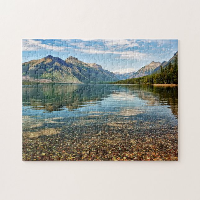 Puzzle Cailloux dans le lac (Horizontal)