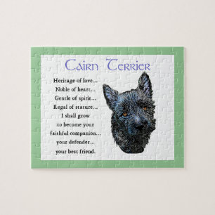 Puzzle Cairn Terrier Patrimoine de l'Amour