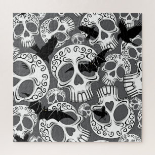 Puzzle Calaveras décoratives Halloween