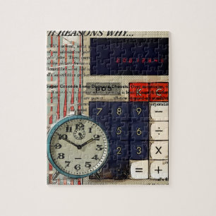 Puzzle Calculateur comptable comptable conseiller en math