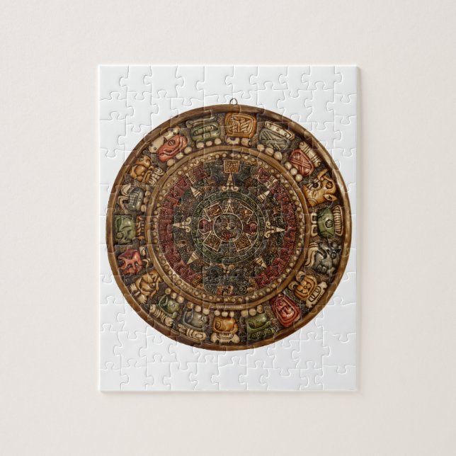Puzzle Calendrier maya et aztèque (produits multiples) (Vertical)
