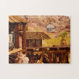 Puzzle Calico Ghost Town Californie. Vœux de Noël