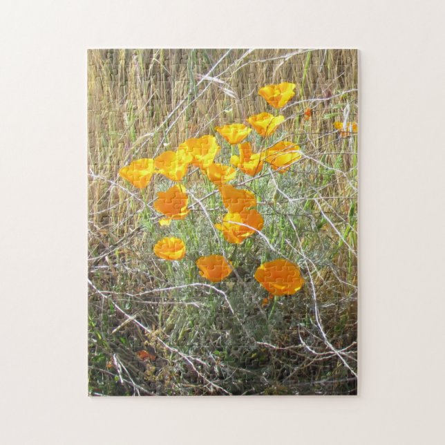 Puzzle - California Poppy (Vertikal)