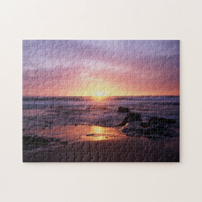 Puzzle Californie, San Diego, Sunset Cliffs, Sunset 4 (Horizontal)