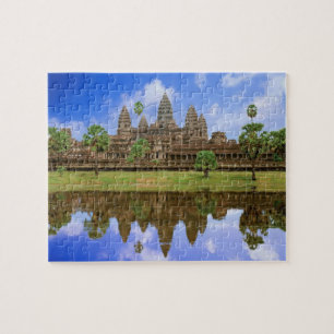 Puzzle Cambodge, Kampuchea, temple d'Angkor Vat.