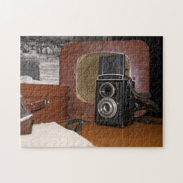 Puzzle Caméra-enregistreur analogique vintage (Horizontal)