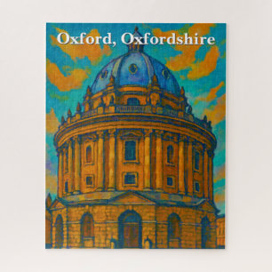 Puzzle Caméra Radcliffe à Oxford Gouache Peinture