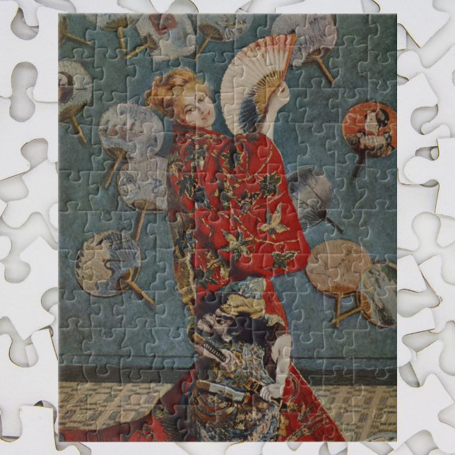 Puzzle Camille Monet en costume japonais par Claude Monet (Créateur téléchargé)