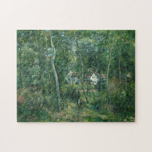 Puzzle Camille Pissarro Bord de Bois près de L'Hermitage