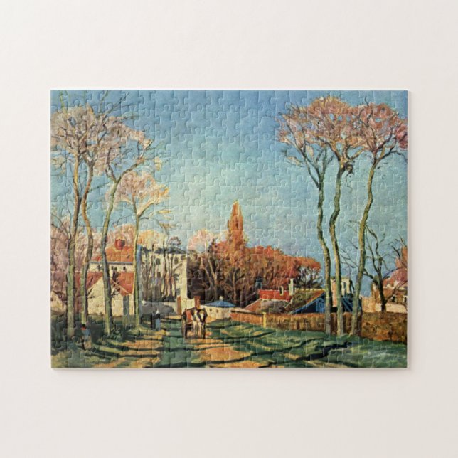 Puzzle Camille Pissarro Entrée du Village des Voisins (Horizontal)