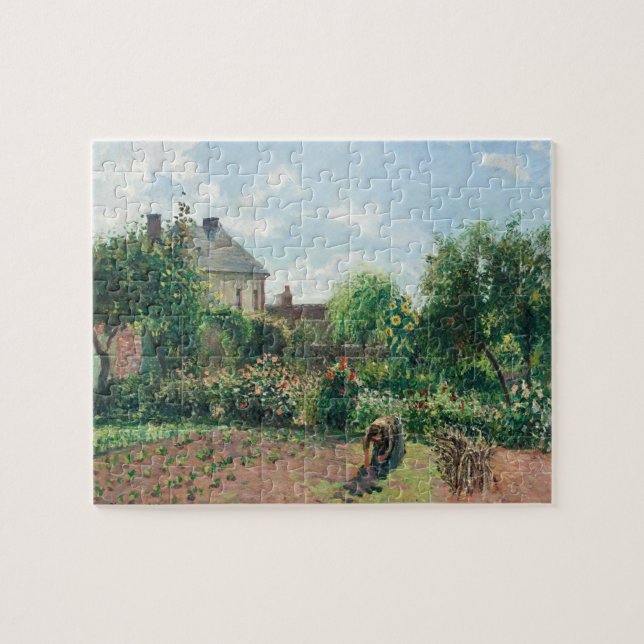 Puzzle Camille Pissarro Le jardin de l'artiste à Eragny (Horizontal)