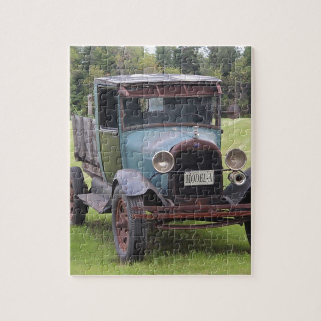 Puzzle Camion antique (Vertical)