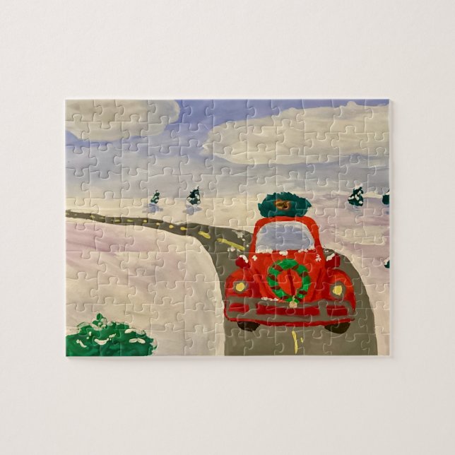Puzzle Camion de Christma (Horizontal)