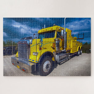 Puzzle Camions américains gros engins routiers Dépanneuse