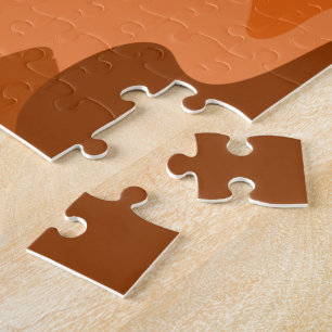 Puzzle Camo Monocolor Espagnol Orange