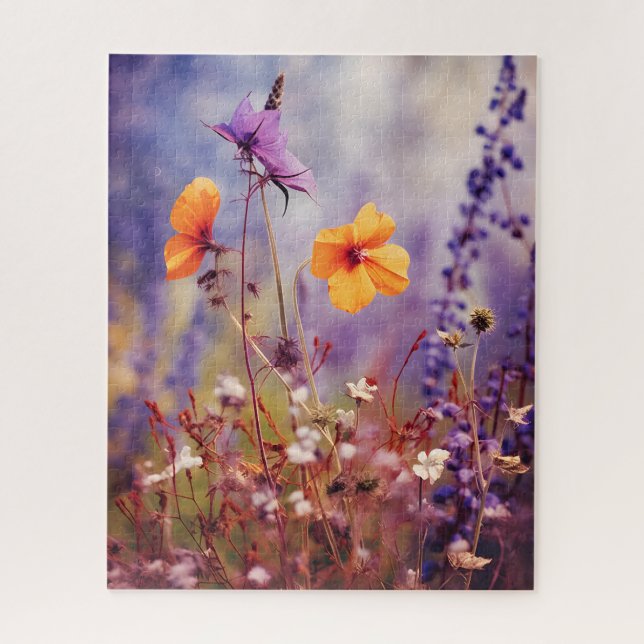 Puzzle Campagne enchanteresse en automne (Vertical)