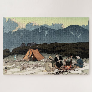 Puzzle Camping Alpes du Japon méridional Yoshida Hiroshi